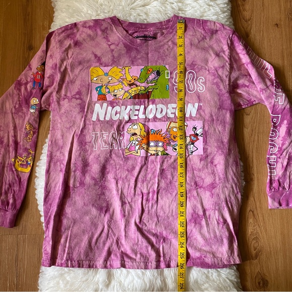 ❌SOLD❌ NICKELODEON RUGRATS TIE DYE LONG SLEEVE TOP - Picture 8 of 8